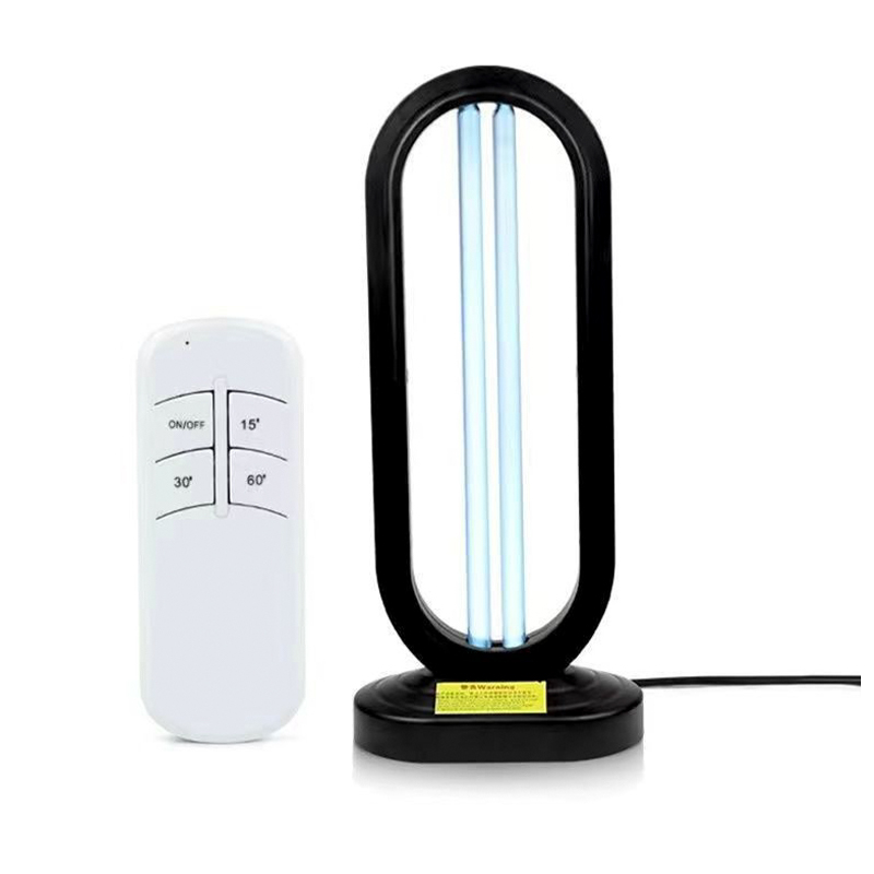 원격 제어 UV 살균 테이블 램프